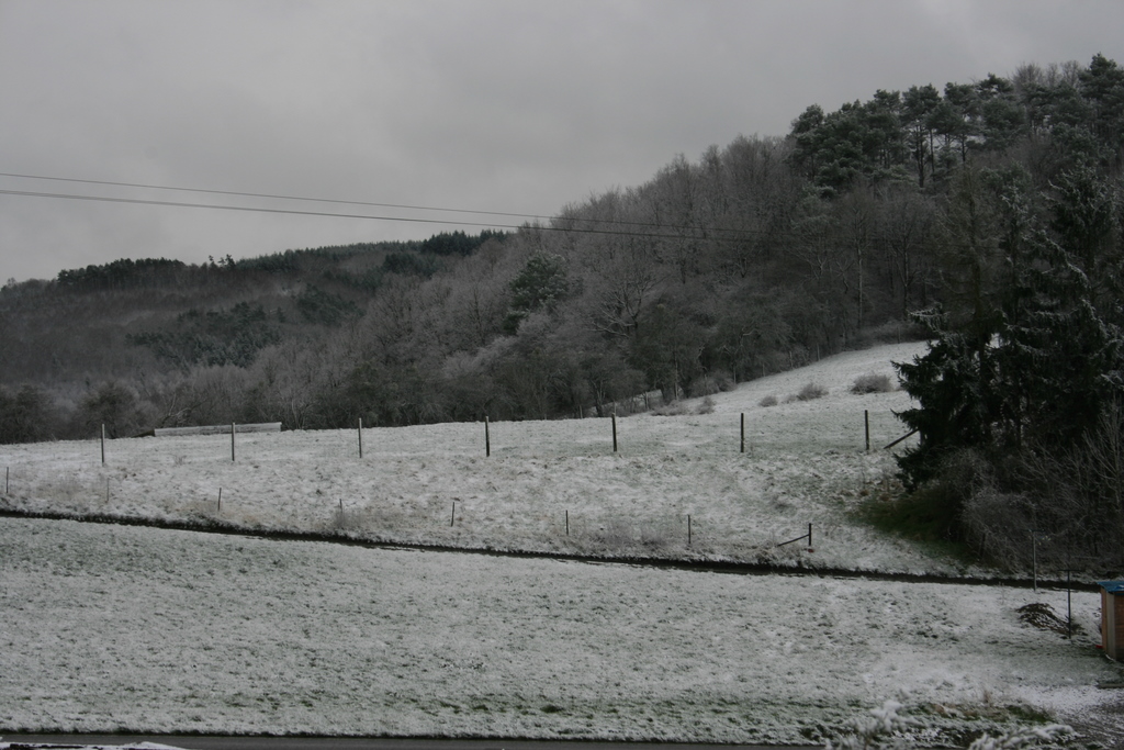 vue Sud sous la neige