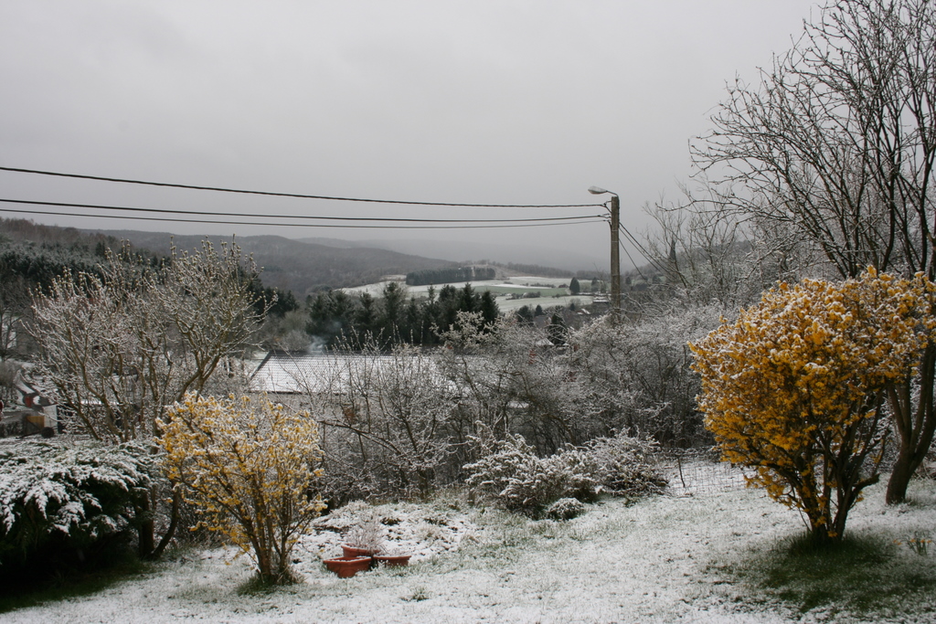 vue Ouest sous la neige